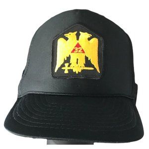32ND MASONIC VINTAGE SNAP BACK SCOTTISH RITE